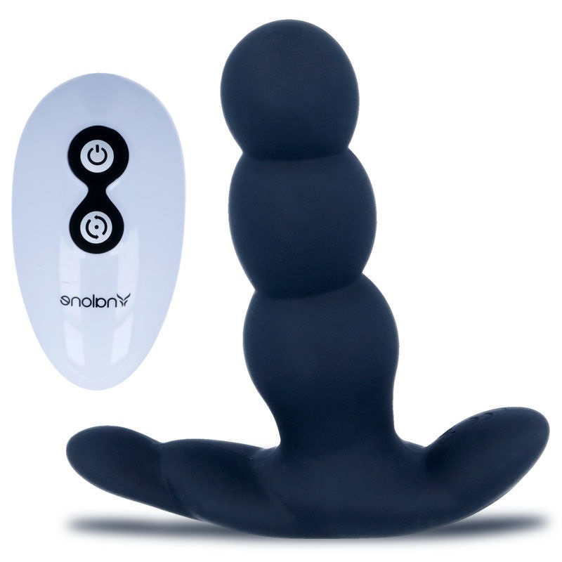 Anální vibrátor s dálkovým ovládáním NALONE - PEARL ANAL VIBRATOR WITH REMOTE CONTROL BLACK